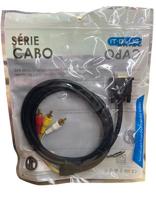Cabo VGA - 3RCA