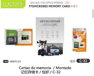 Cartao de memoria 32G