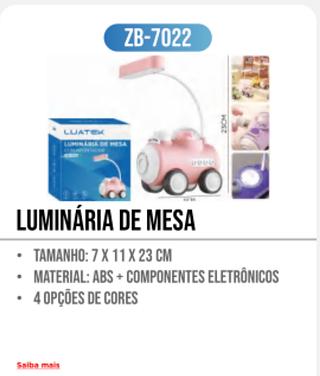 LUMINÁRIA DE MESA