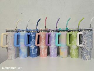 Garrafa Copo Térmica Luxo De Inox Efeito Bilho Grande Capacidade 1200ml