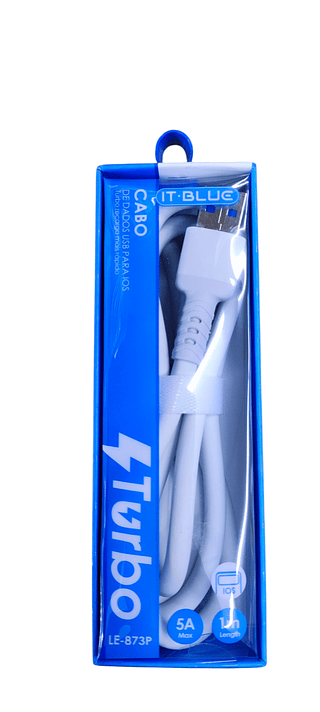 IT-BLUE CABO DE DADOS TURBO-5A MAX 1M-IOS