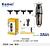 Maquina De Cortar Cabelo Recarregável Profissional Bivolt Kemei KM-2273