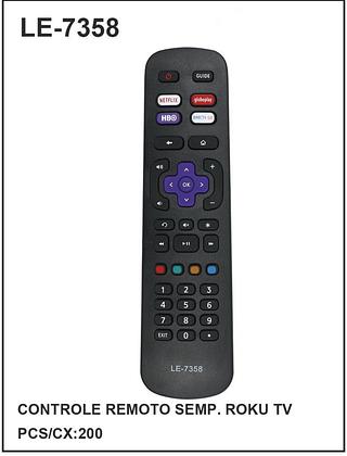 Controle Remoto Semp ROKU Tv