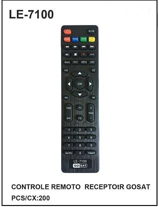 CONTROLE REMOTO RECEPTOR GOSAT