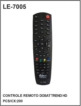 CONTROLE REMOTO DOSAT TREND HD