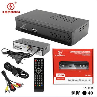conversao tv digital 1080p set top box