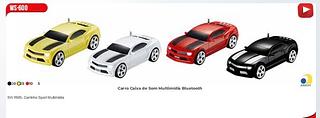 Carro Caixa de Som BT 5V 5W