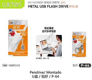 Pendrive USB 2.0 64G