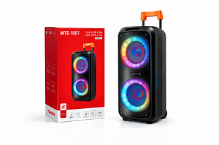 CAIXA DE SOM COM ALÇA 180W BLUETOOTH