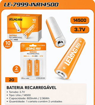 BATERIA RECARREGÁVEL