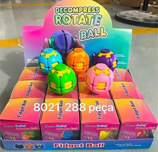 ￼Brinquedo Giratório Suave Da Inquietação Bola Impressão 3D Caixa 12PCS Preco Unitario 12.00
