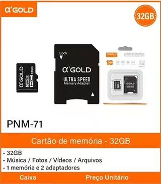 Cartão de Memória 32 GB