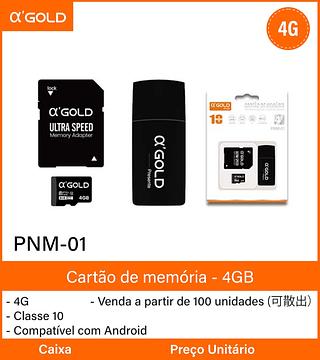 Cartão de Memória 4 GB