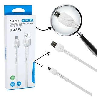 IT-BLUE CABO DE DADOS TURBO 3.1A 1M- V8