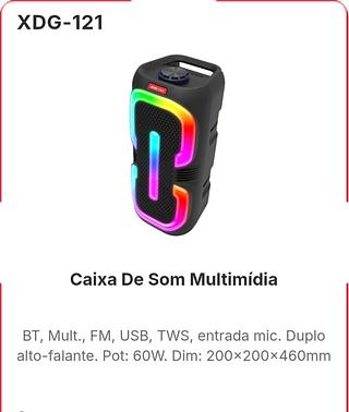 Caixa De Som Multimídia