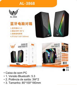 Caixa de som PC Versão Bluetooth: 5.3