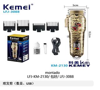 Máquina de cortar cabelo profissional Kemei 2130