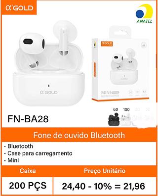 Fone de ouvido Bluetooth