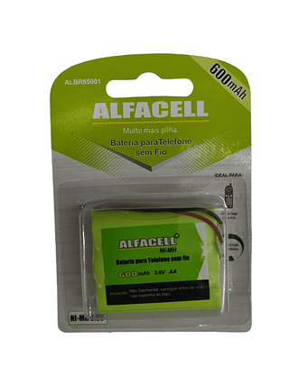 BATERIA PARA TELEFONE SEM FIO 600mAh