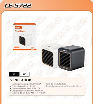 VENTILADOR 13 x 14.5 x 16cm