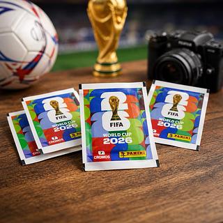 Figurinhas Copa do Mundo 2026 – Pacotes Lacrados | Originais Panini