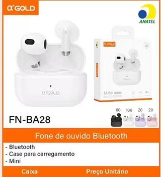 Fone de ouvido Bluetooth