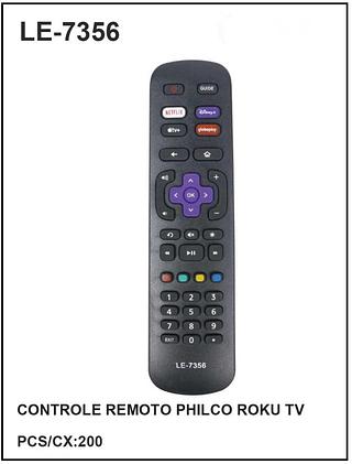 CONTROLE REMOTO PHILCO ROKU TV