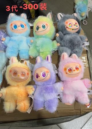 6pca BONECOS LABUBU 3° GERAÇÃO SURPRESA