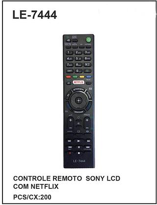 CONTROLE REMOTO SONY LCD COM NETFLIX