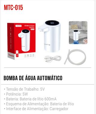 BOMBA DE ÁGUA AUTOMÁTICO