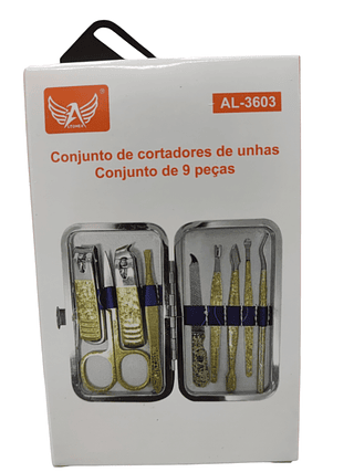 KIT CORTADOR DE UNHAS 9 EM 1
