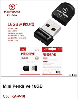 Mini Pendrive 16GB