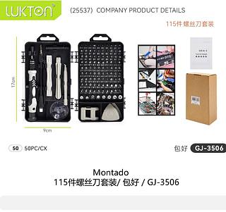 Kit Ferramentas 115 Peças Jogo Mini Chaves Precisão Multiuso Celular Notebook Tablet