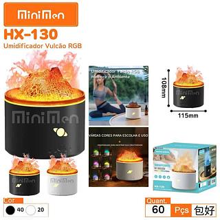 Umidificador Vulcão RGB