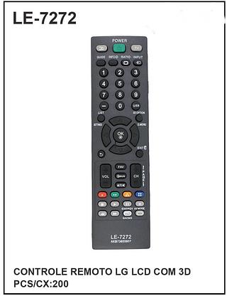 CONTROLE REMOTO LG LCD COM 3D