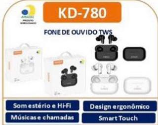 FONE DE OUVIDO SEM FIO TWS