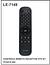 CONTROLE REMOTO RECEPTOR HTV 6/7