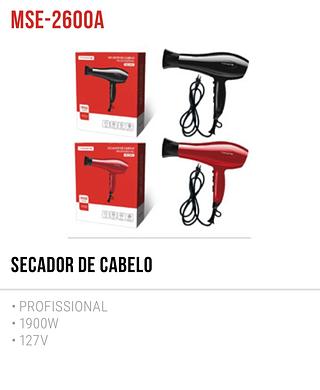 SECADOR DE CABELO 127V