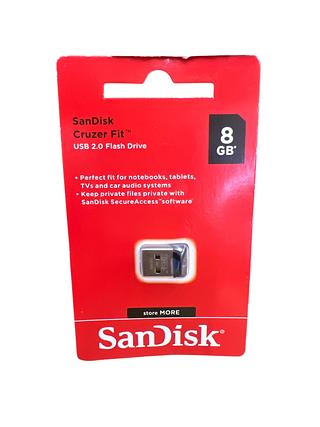 Pendrive SanDisk Cruzes FIT 8 GB