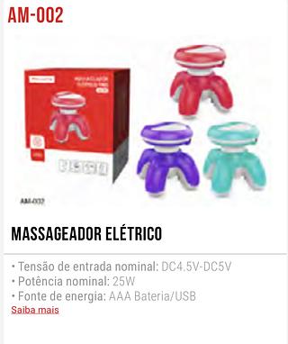 MASSAGEADOR ELÉTRICO