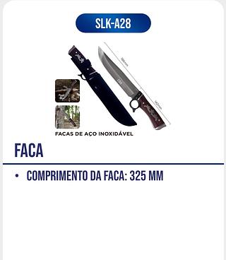 FACA • COMPRIMENTO DA FACA: 325 MM