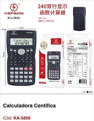 CALCULADORA CIENTÍFICA