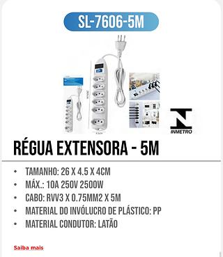 RÉGUA EXTENSORA - 5M