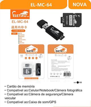 Cartão de Memória 64 GB