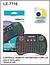 CONTROLE REMOTO AIR MOUSE/ COM LUZ LED E TECLADO