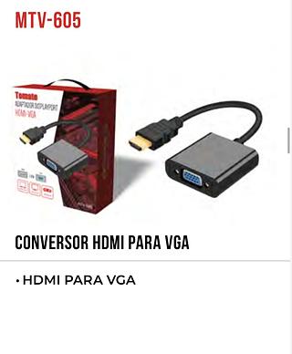 CONVERSOR HDMI PARA VGA