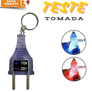 ￼Chaveiro Teste Identificador Tensão Voltagem 110/220v