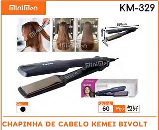CHAPINHA DE CABELO KEMEI BIVOLT