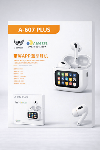 FONE BLUETOOTH COM TELA DIGITAL