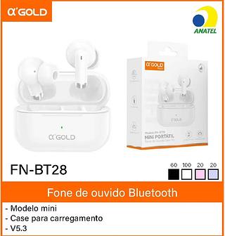 Fone de ouvido Bluetooth
